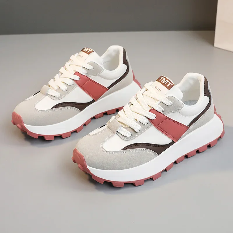 Luxury Brand Women Thick Sole Sneakers Outdoor No-slip Comfortable Air-cushion Running Shoes Street Stroll Shoe Woman Flats Shoe
Luxury Brand Women Thick Sole Sneakers Outdoor No-slip Comfortable Air-cushion Running Shoes Street Stroll Shoe Woman Flats Shoe