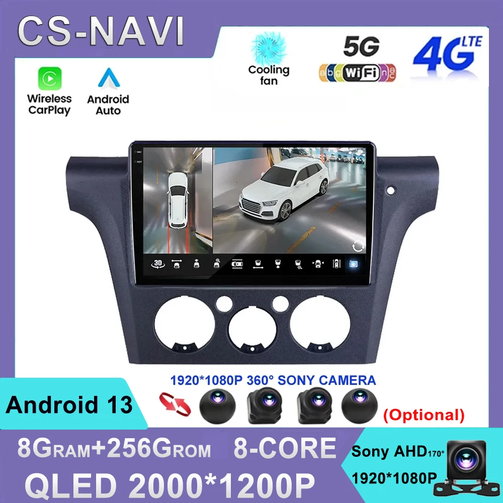 For Mitsubishi Airtrek Outlander 2001 - 2005 Car Radio Multimedia Player Carplay Auto Stereo WIFI 4G GPS Head Unit Android13
For Mitsubishi Airtrek Outlander 2001 - 2005 Car Radio Multimedia Player Carplay Auto Stereo WIFI 4G GPS Head Unit Android13