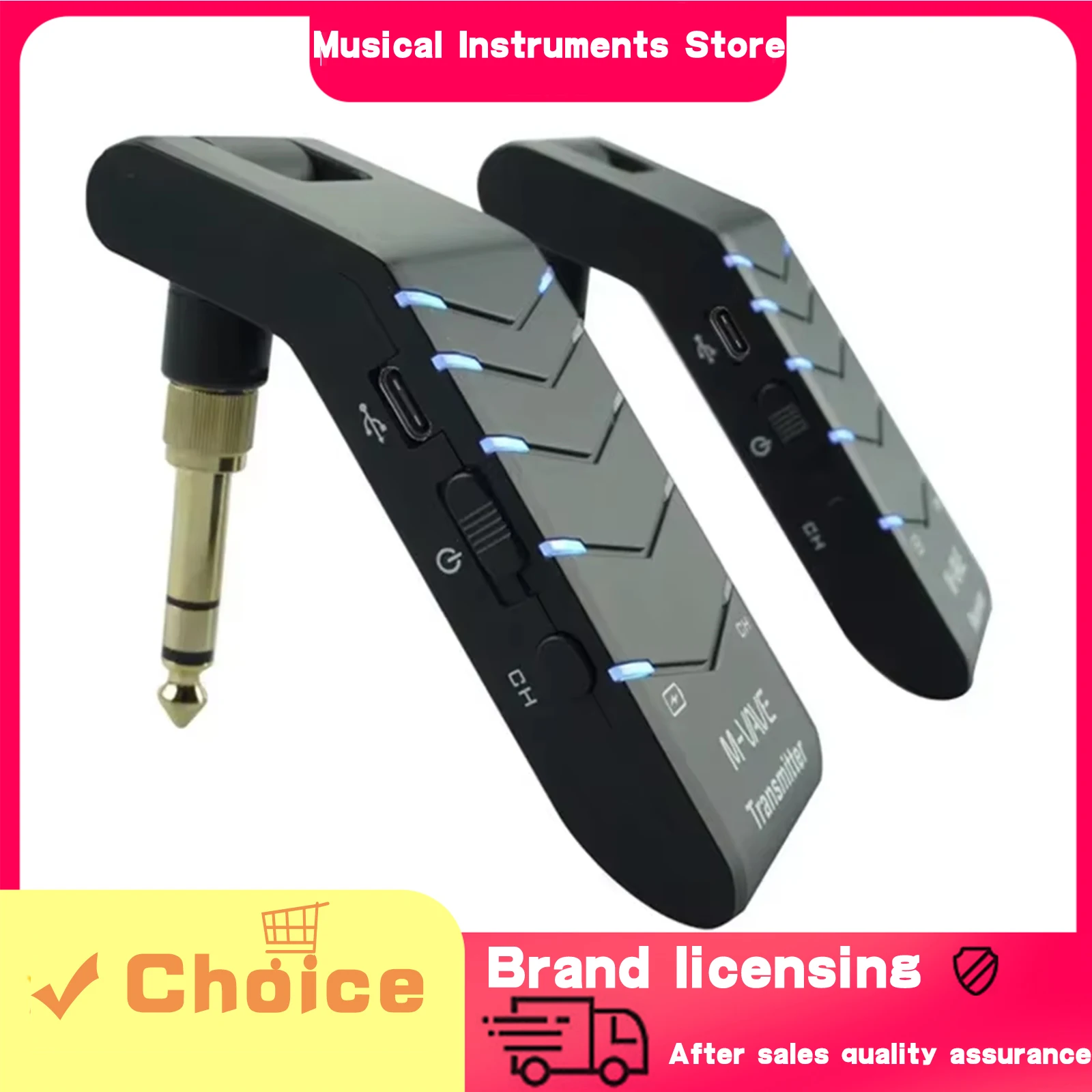 Беспроводная гитарная система M-VAVE, электрогитара, 2,4 ГГц, перезаряжаемая аудиосистема с вращающейся головкой, передатчик, приемник, аксессуары для гитары
Беспроводная гитарная система M-VAVE, электрогитара, 2,4 ГГц, перезаряжаемая аудиосистема с вращающейся головкой, передатчик, приемник, аксессуары для гитары