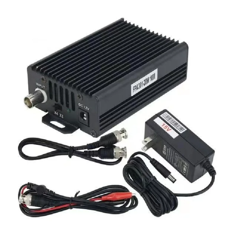 FPA301 Signal Generator Amplifier FPA301-20W 10MHz/5MHz DC Power Function Arbitrary Waveform 28Vpp Output Current 1000mA
FPA301 Signal Generator Amplifier FPA301-20W 10MHz/5MHz DC Power Function Arbitrary Waveform 28Vpp Output Current 1000mA