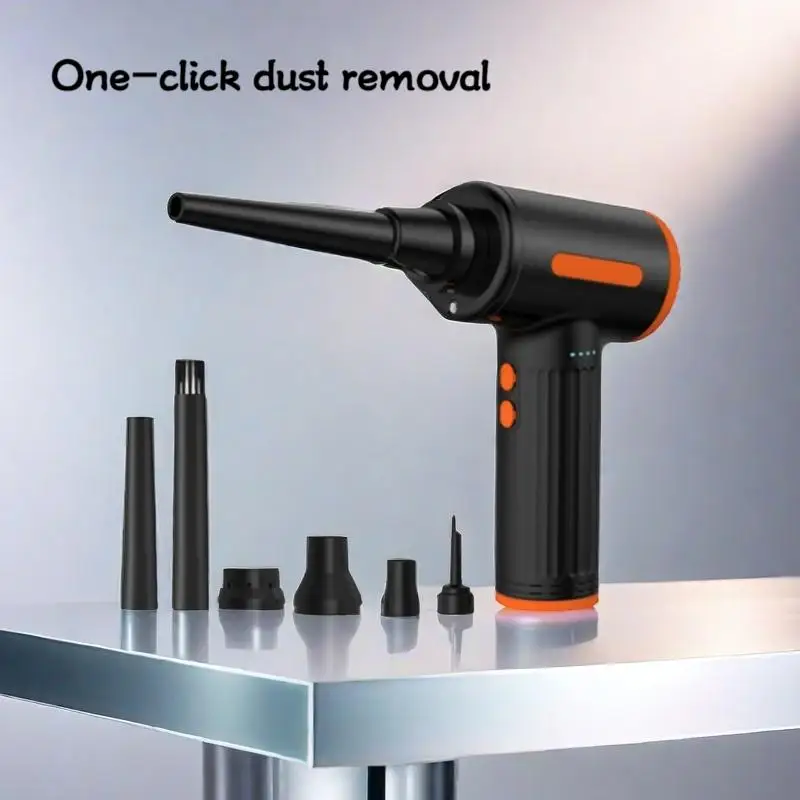 Super Powerful Cordless Duster R5 90000RPM Blower for Computer Keyboard Cleaning/Interior Cleaning/Home Cleaning Duster
Super Powerful Cordless Duster R5 90000RPM Blower for Computer Keyboard Cleaning/Interior Cleaning/Home Cleaning Duster