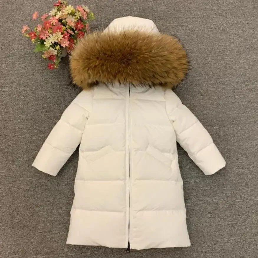 Children Girl boy Winter real fur thickened down jackets 90 down Long Coat jacket overcoat baby kids clothing -30 outwear ws1245
Children Girl boy Winter real fur thickened down jackets 90 down Long Coat jacket overcoat baby kids clothing -30 outwear ws1245