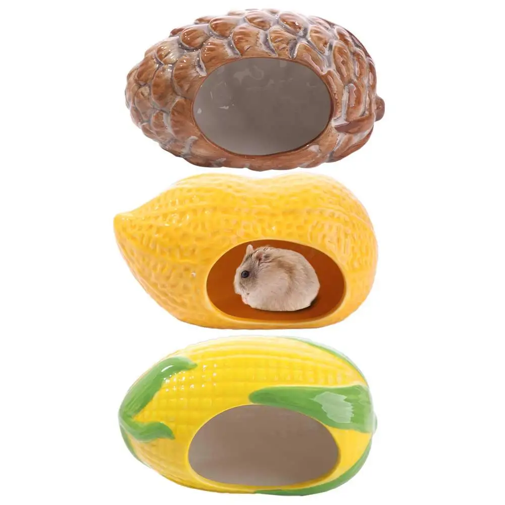 Hamster Landscaping Supplies Ceramic Hamster Nest Cooling Cartoon Pet Hiding House Cute Creative Hamster Bed Bird
Hamster Landscaping Supplies Ceramic Hamster Nest Cooling Cartoon Pet Hiding House Cute Creative Hamster Bed Bird