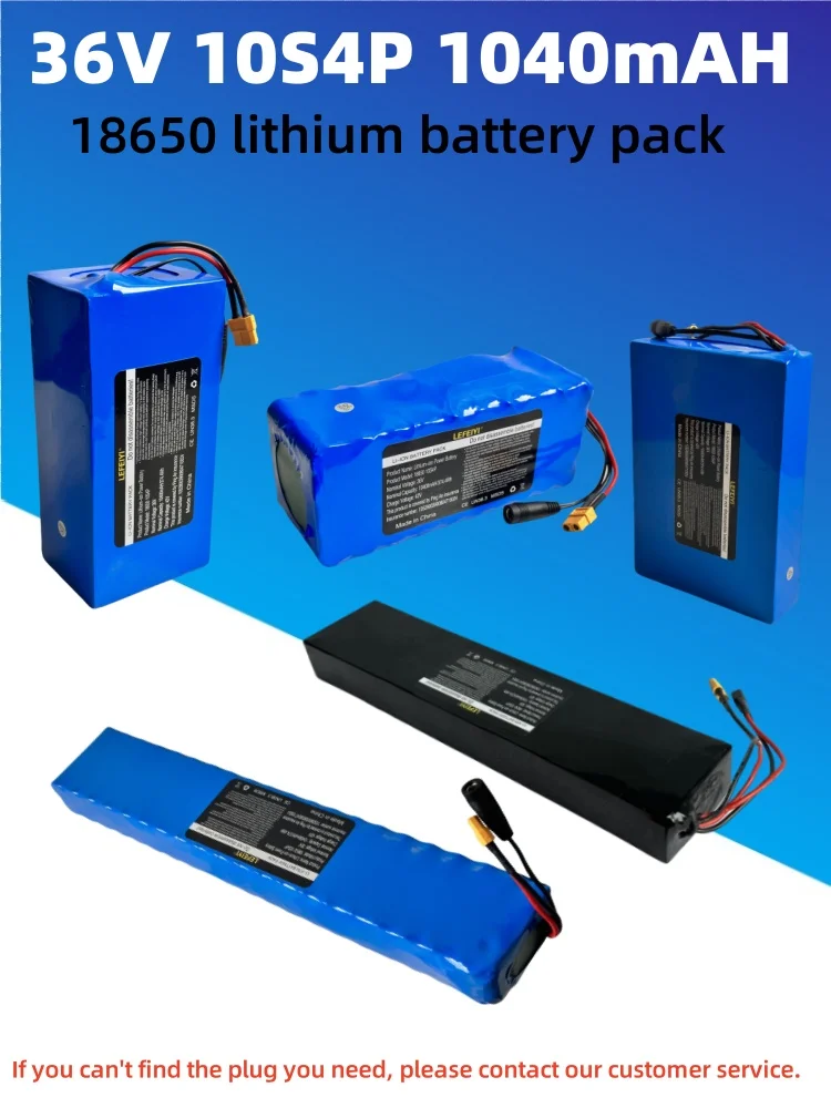 10s4p36v10400mah electric scooter lithium battery 18650 rechargeable battery 42v10.4ah electric scooter battery pack with BMS
10s4p36v10400mah electric scooter lithium battery 18650 rechargeable battery 42v10.4ah electric scooter battery pack with BMS