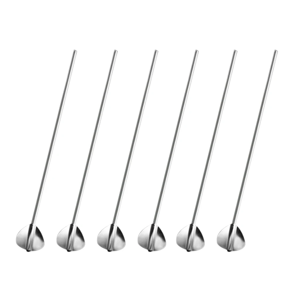 6 pcs Stainless Steel Straw Spoon Reusable Multifunctional Hollow Handle Leak-Proof Metal Drinking Straw For Shakes Cocktails 
6 pcs Stainless Steel Straw Spoon Reusable Multifunctional Hollow Handle Leak-Proof Metal Drinking Straw For Shakes Cocktails