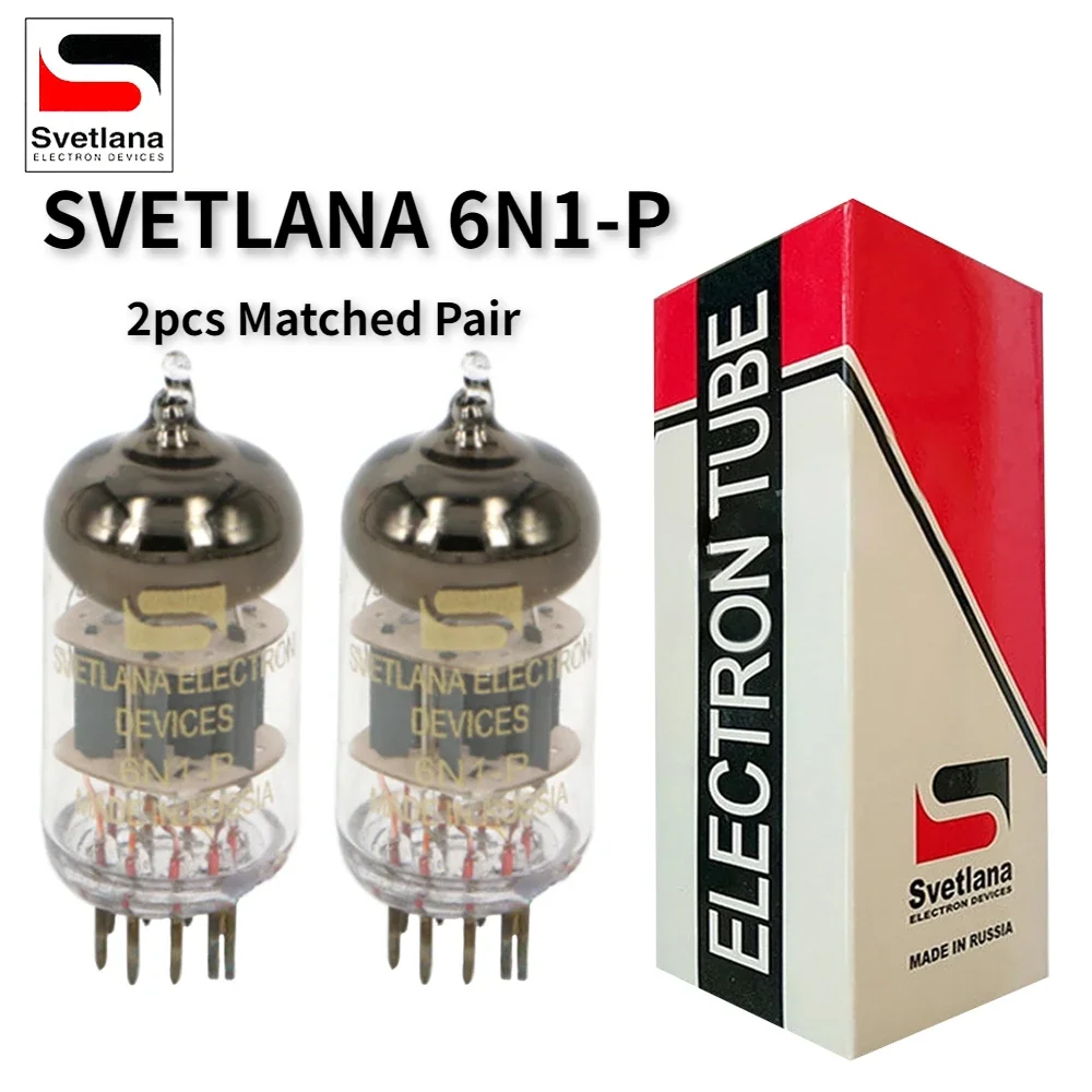 SVETLANA 6N1-P Vacuum Tube Replaces 6N1HIFI Audio Valve Tube Amplifier Kit DIY Matched Quad Tube Amp
SVETLANA 6N1-P Vacuum Tube Replaces 6N1HIFI Audio Valve Tube Amplifier Kit DIY Matched Quad Tube Amp