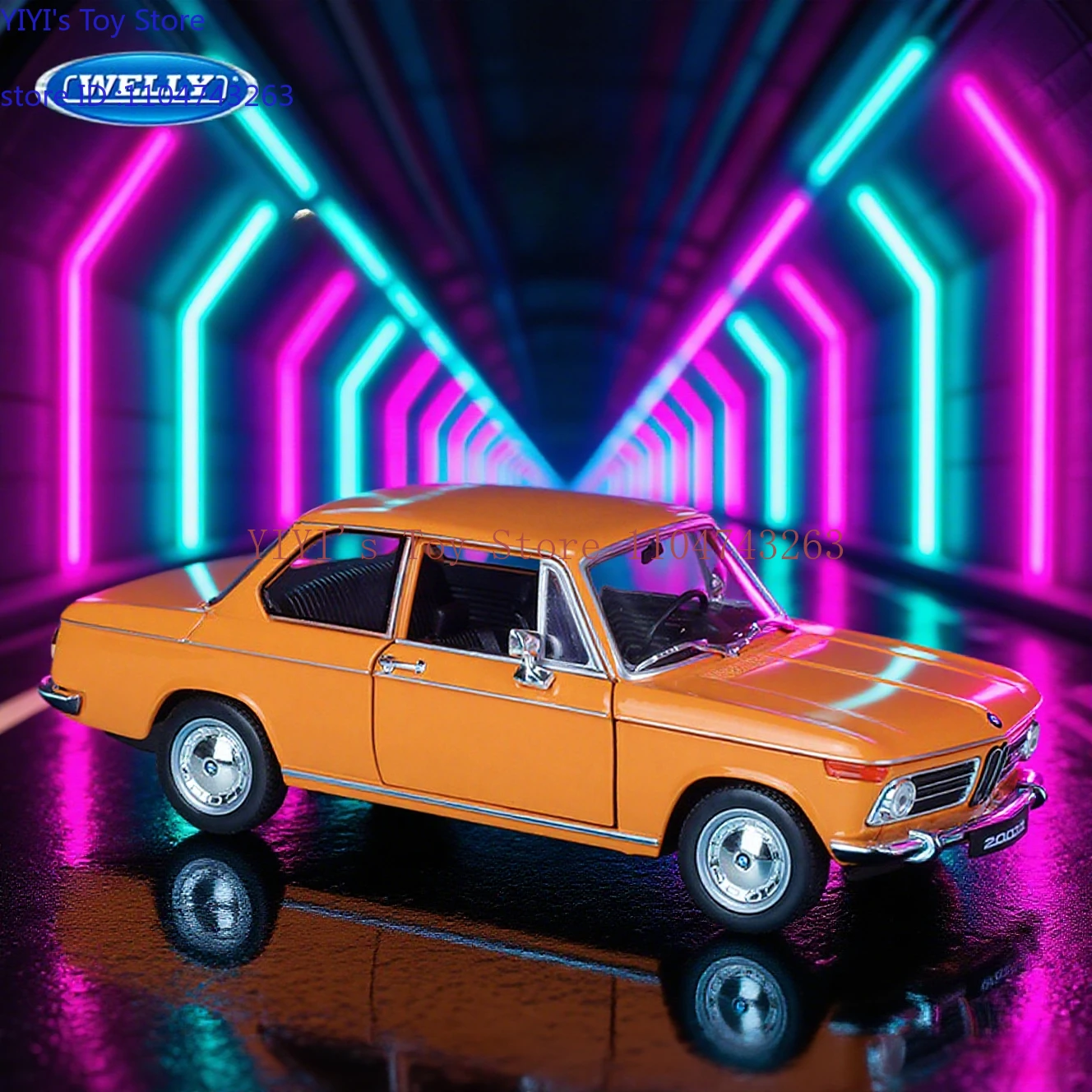 WELLY 1:24 BMW 2002 Ti Coupe Alloy Sports Car Model Diecasts Metal Classic Retro Racing Vehicles Car Model Kids Gifts H25L26
WELLY 1:24 BMW 2002 Ti Coupe Alloy Sports Car Model Diecasts Metal Classic Retro Racing Vehicles Car Model Kids Gifts H25L26