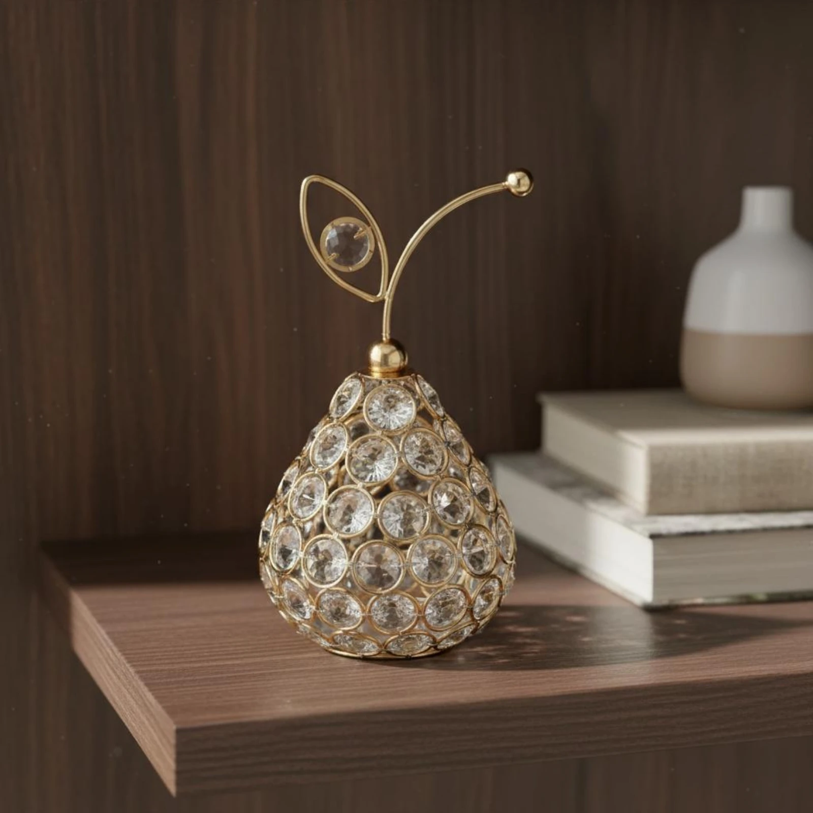 3 Pieces Crystal Fruit Figurine Sparkling Crystal Pineapple Ornament Home Decor Gold-Tone for Wedding
3 Pieces Crystal Fruit Figurine Sparkling Crystal Pineapple Ornament Home Decor Gold-Tone for Wedding