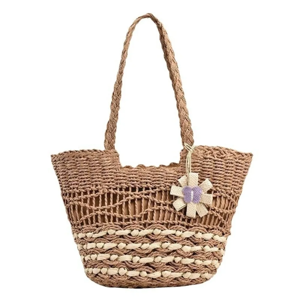 Large Capacity Straw Woven Bag Woven Texture Eco-Friendly Shoulder Beach Bag Straw Material Versatile Design Handwoven Bag
Large Capacity Straw Woven Bag Woven Texture Eco-Friendly Shoulder Beach Bag Straw Material Versatile Design Handwoven Bag