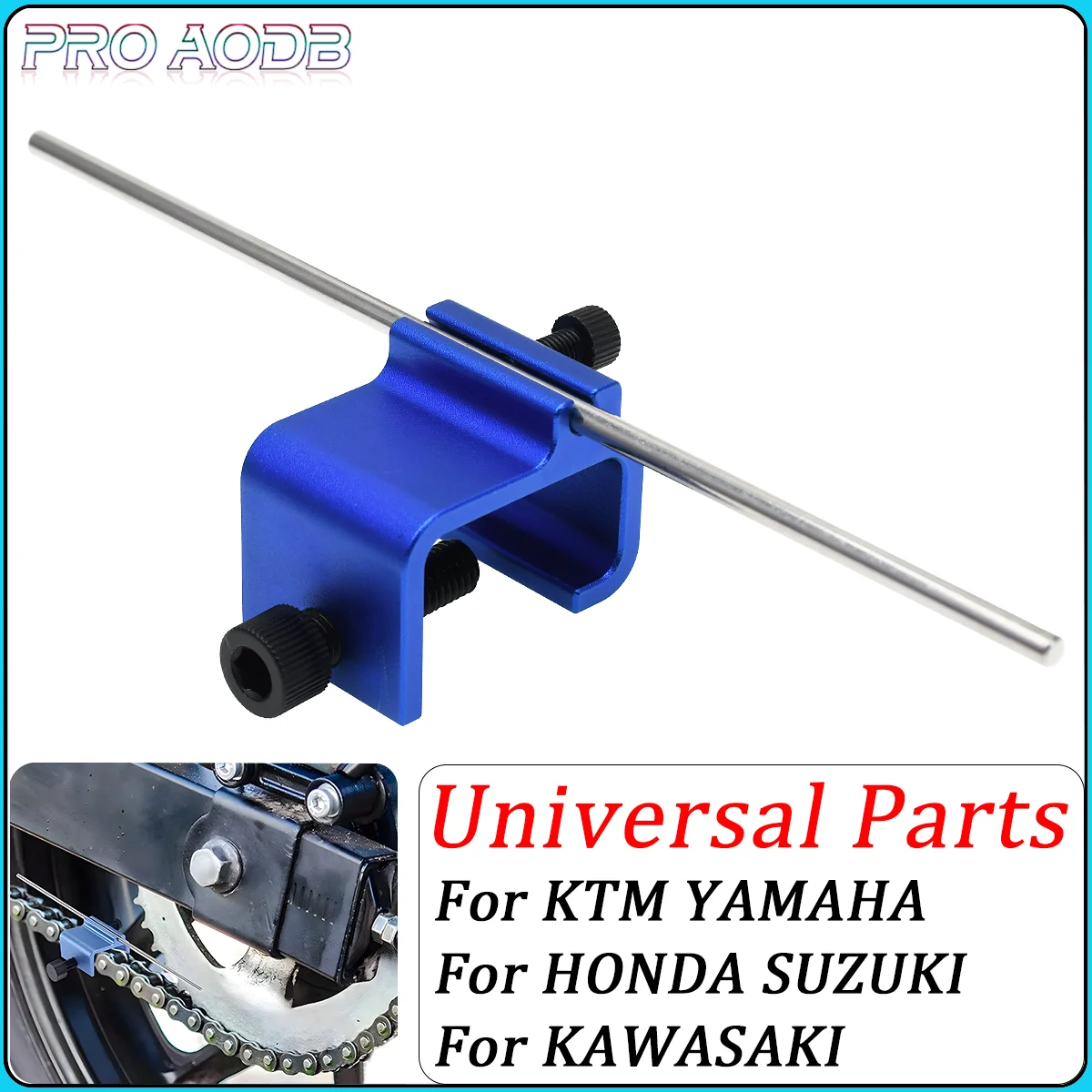 Chain Alignment Tool Quick Accurate Alignment Tool Universal for Motorcycle ATV Bike Sprocket Sport Dirt Bike
Chain Alignment Tool Quick Accurate Alignment Tool Universal for Motorcycle ATV Bike Sprocket Sport Dirt Bike
