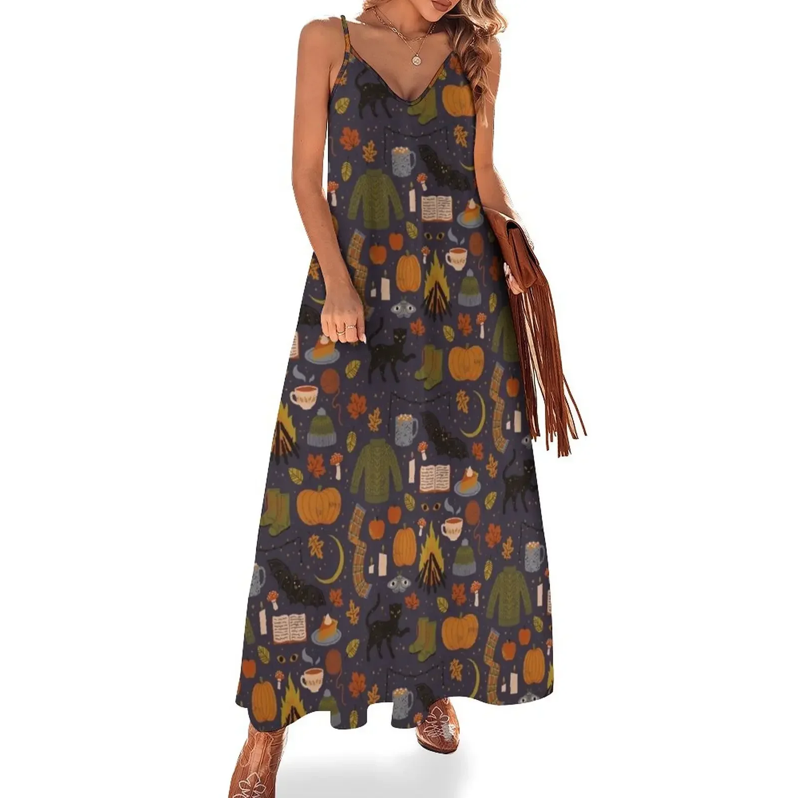 Autumn Nights Sleeveless Dress luxury woman evening dress luxury women's party dress evening prom
Autumn Nights Sleeveless Dress luxury woman evening dress luxury women's party dress evening prom
