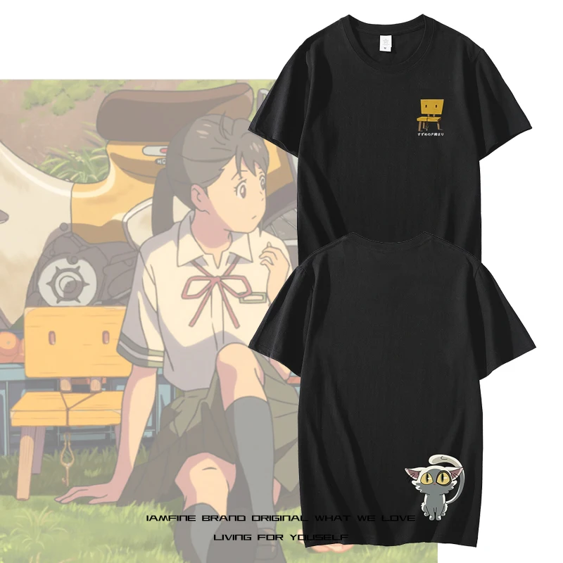 Suzume No Tabi Surroundings Daily Summer Cotton T Shirts Men Simple O Neck Stretch Solid New Tops Clothing Casual Tshirt
Suzume No Tabi Surroundings Daily Summer Cotton T Shirts Men Simple O Neck Stretch Solid New Tops Clothing Casual Tshirt