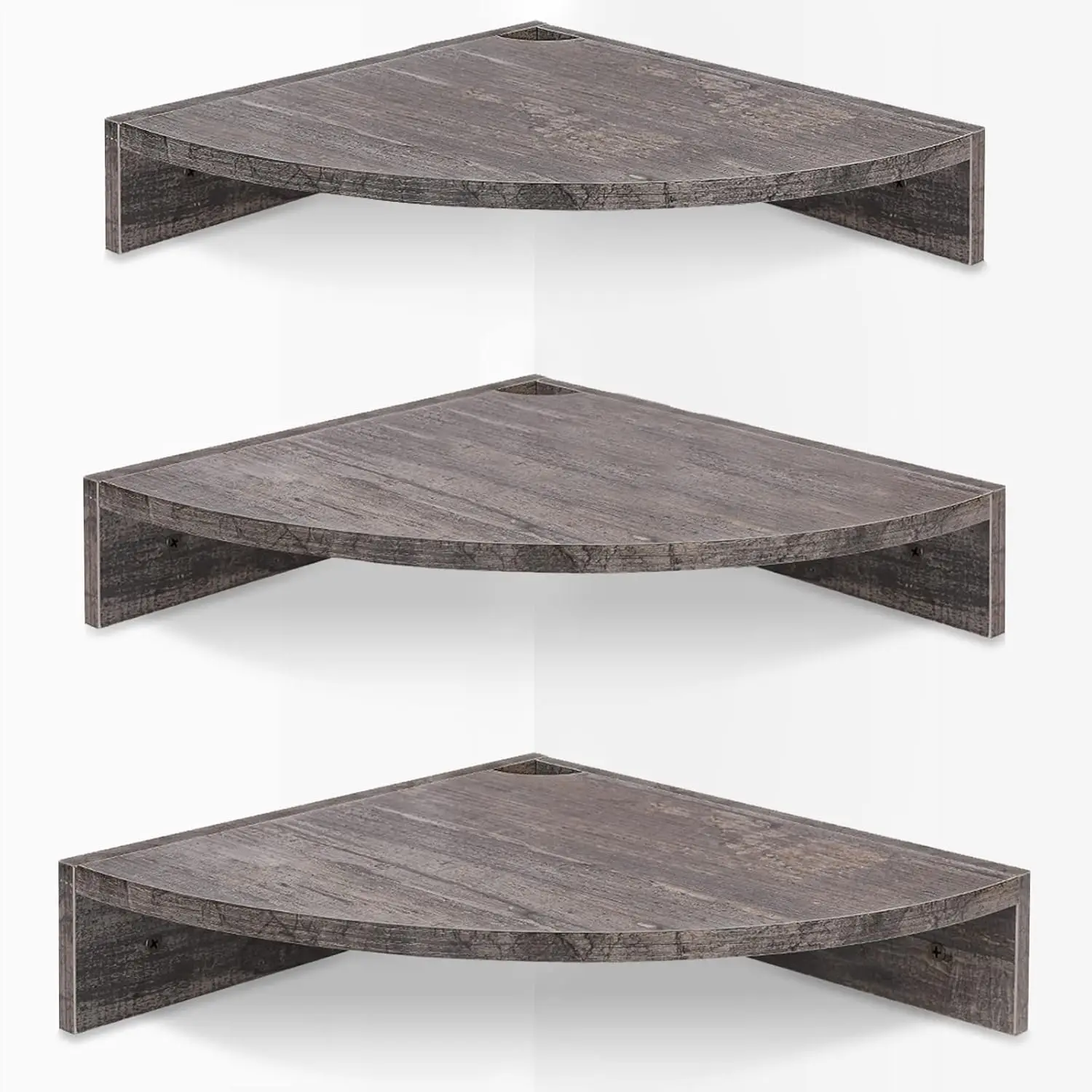 Corner Floating Shelves, Set of 3 Corner Wall Shelves for Storage and Display, 3 Tier Wood Hanging Shelf Organizer for
Corner Floating Shelves, Set of 3 Corner Wall Shelves for Storage and Display, 3 Tier Wood Hanging Shelf Organizer for