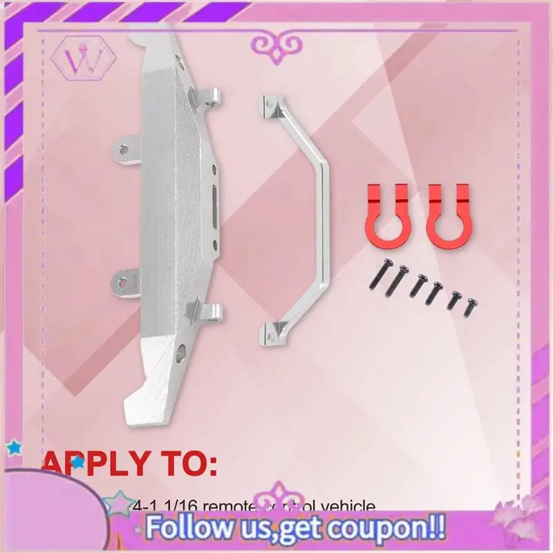 Upgraded 2X Metal Front Bumper For WPL C14 C24 C24-1 1/16 RC Car 4X4 Truck & Crawler Upgrade Parts Accessories,Silver
Upgraded 2X Metal Front Bumper For WPL C14 C24 C24-1 1/16 RC Car 4X4 Truck & Crawler Upgrade Parts Accessories,Silver