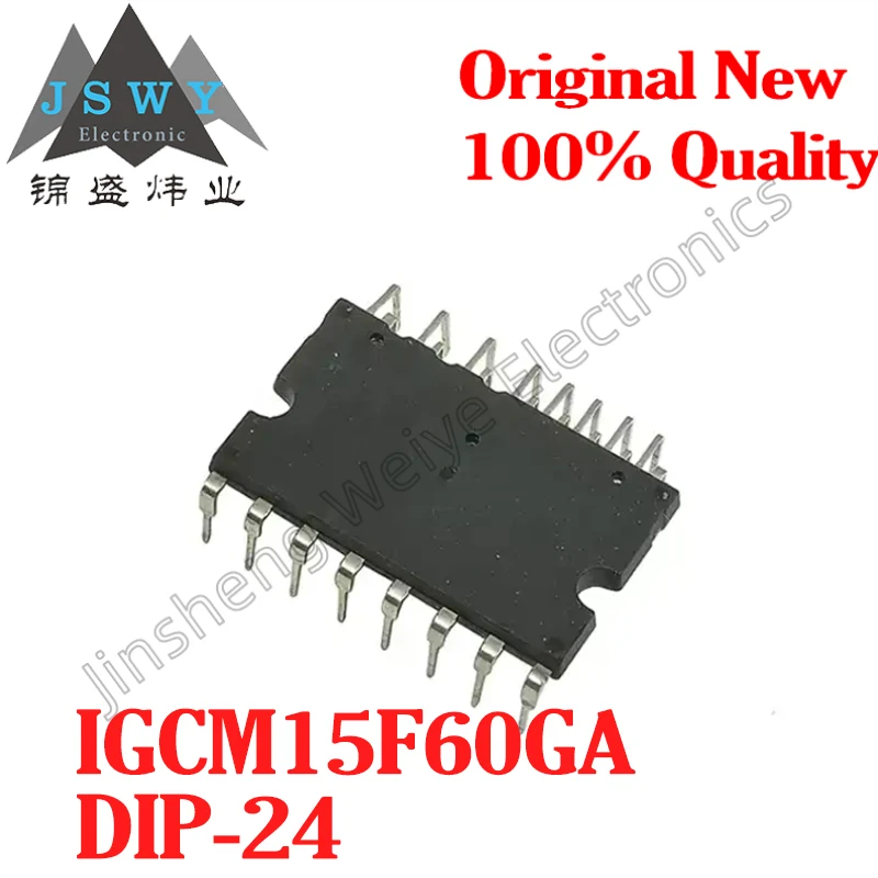 (1/5 pieces) IGCM15F60GA DIP-24 600V15A Intelligent Power Module Genuine Electronics 
(1/5 pieces) IGCM15F60GA DIP-24 600V15A Intelligent Power Module Genuine Electronics