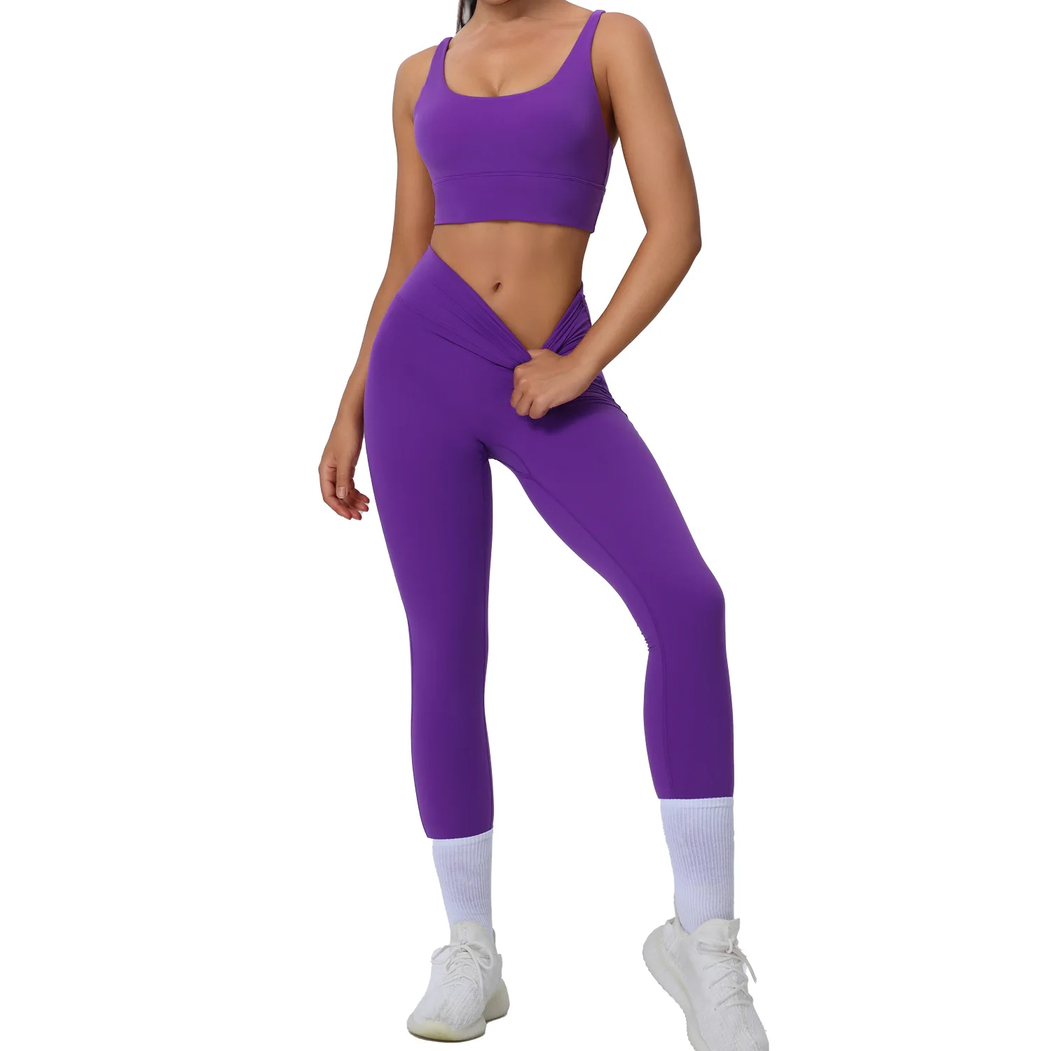 Yoga Set Leggings Women Tight Fitting Running Sportswear Fitness Outdoor Plus Size Yoga Suit Set for Women
Yoga Set Leggings Women Tight Fitting Running Sportswear Fitness Outdoor Plus Size Yoga Suit Set for Women