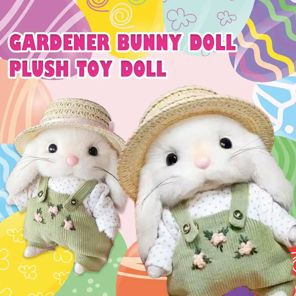 14cm Gardener Rabbit Plush Toy Handmade Cute Teddy Decoration Pendant Girlfriend Dress Doll Gift Kids Doll Kawaii Up Rabbit Y1Y4
14cm Gardener Rabbit Plush Toy Handmade Cute Teddy Decoration Pendant Girlfriend Dress Doll Gift Kids Doll Kawaii Up Rabbit Y1Y4