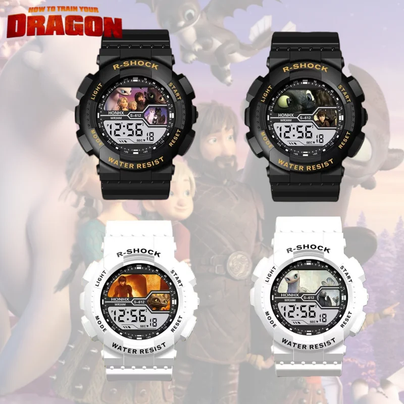 Cartoon How to Train Your Dragon Toothless Watch New Creative Waterproof High-Value Personalized Student Alarm Electronic Watch
Cartoon How to Train Your Dragon Toothless Watch New Creative Waterproof High-Value Personalized Student Alarm Electronic Watch