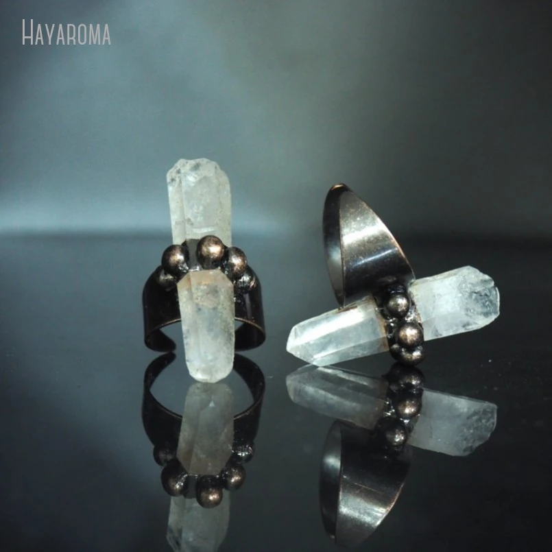 10Pcs Wholesale Antique Bronze Color Tin Clear Crystal Soldered Free Form Point Vintage Style Handmade Ring
10Pcs Wholesale Antique Bronze Color Tin Clear Crystal Soldered Free Form Point Vintage Style Handmade Ring