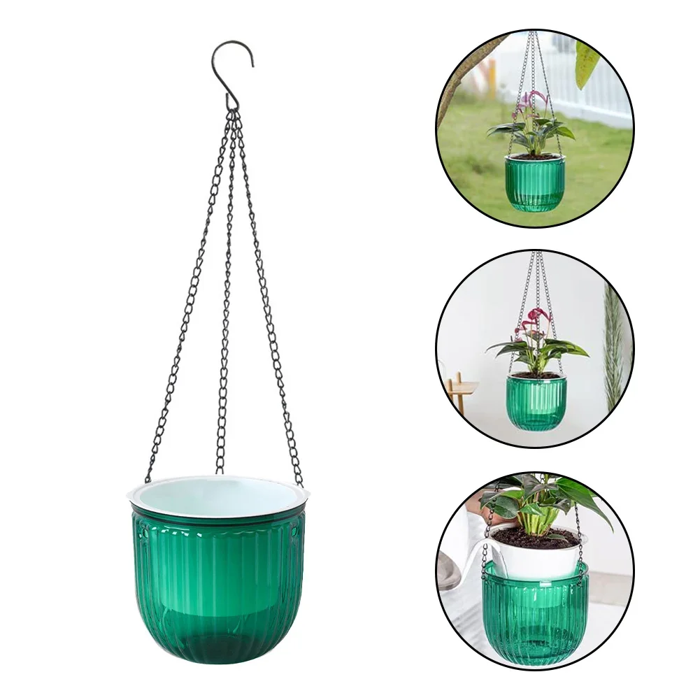 Hanging Flower Pot Transparent Design Hanging Flower Pot, Visible Water Level With Built In Water Management System For Convenie
Hanging Flower Pot Transparent Design Hanging Flower Pot, Visible Water Level With Built In Water Management System For Convenie