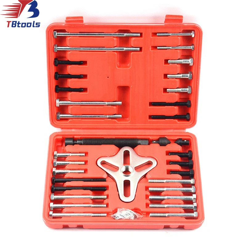 TBTOOLS Car Auto Heavy Duty 46Pcs Harmonic Puller Set Crankshaft Balance Puller Gear Flywheels Steering Tool Repair Kit TB101
TBTOOLS Car Auto Heavy Duty 46Pcs Harmonic Puller Set Crankshaft Balance Puller Gear Flywheels Steering Tool Repair Kit TB101