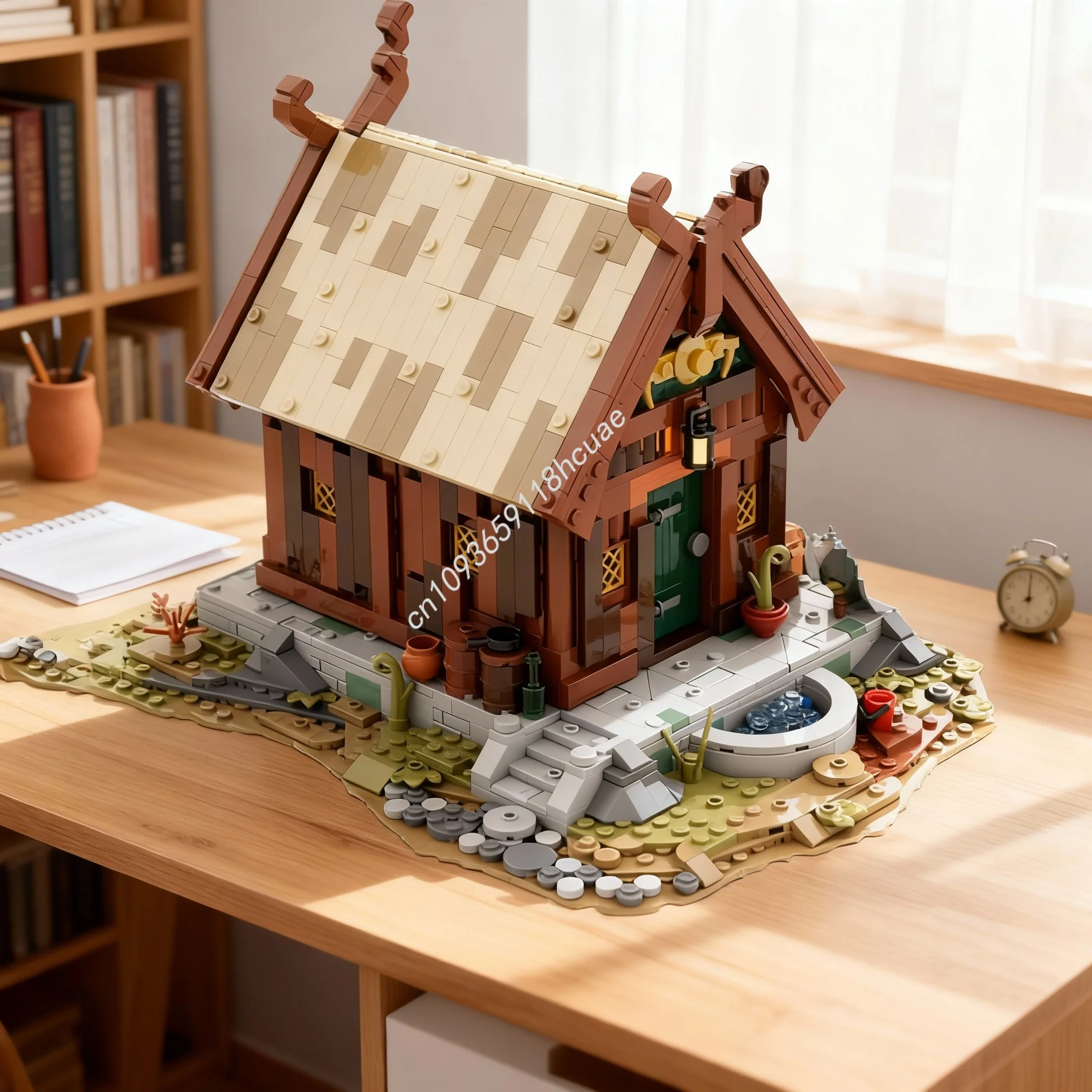 1394 деталей MOC: Дом жителя Рохана, модель из «Властелина колец», конструктор, рождественский подарок, игрушка для детей
1394 деталей MOC: Дом жителя Рохана, модель из «Властелина колец», конструктор, рождественский подарок, игрушка для детей