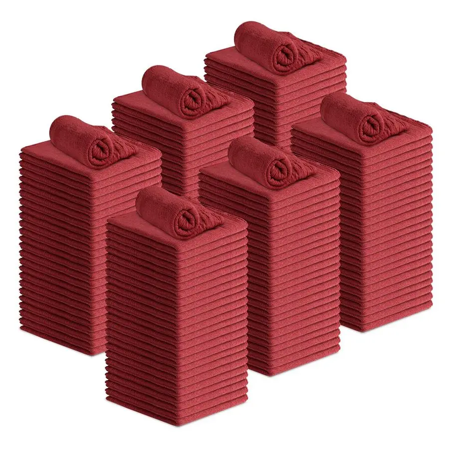 Cotton Shop Rags Pack of 150 Size 12x14 Inches Cleaning Rags Absorbent Shop Towels and Multipurpose Cleaning Towels for Automobi
Cotton Shop Rags Pack of 150 Size 12x14 Inches Cleaning Rags Absorbent Shop Towels and Multipurpose Cleaning Towels for Automobi