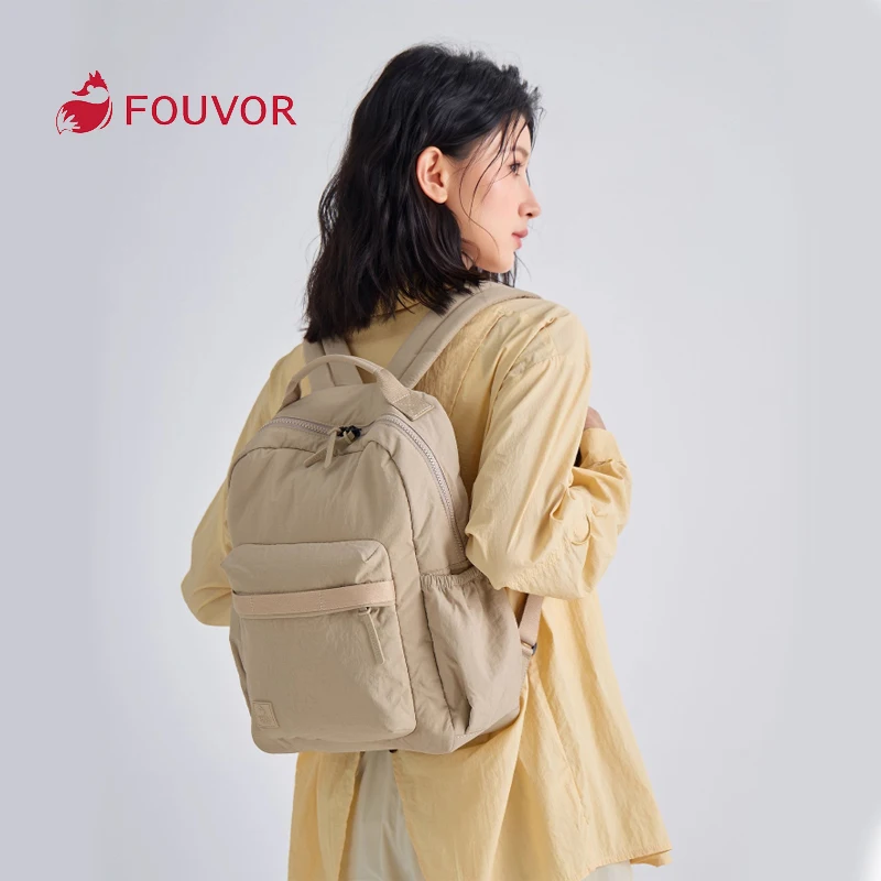Fouvor Women's Travel Bag Multiple Compartments Lightweight Easy-clean Academic Backpack Nylon Tow-way Zipper Female Bag 3071-07
Fouvor Women's Travel Bag Multiple Compartments Lightweight Easy-clean Academic Backpack Nylon Tow-way Zipper Female Bag 3071-07