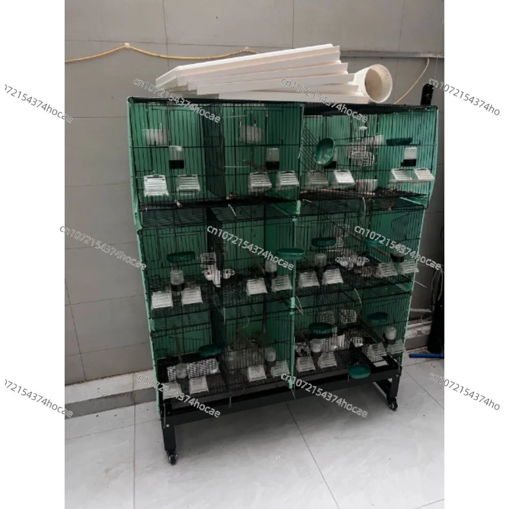 Stackable Large Metal Bird Cage Multilayer Breeding Pet Housing Accessory
Stackable Large Metal Bird Cage Multilayer Breeding Pet Housing Accessory