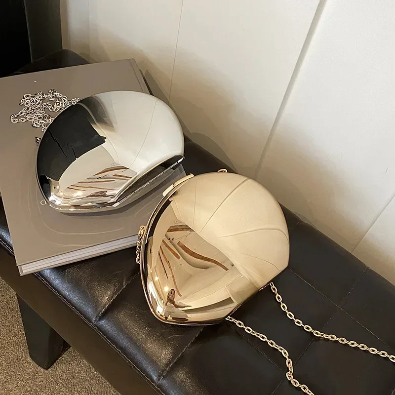 Designer Acrylic Shell Shape Clutch Bag Women Evening Party Bag Cute Shoulder Crossbody Bags Small Purse
Designer Acrylic Shell Shape Clutch Bag Women Evening Party Bag Cute Shoulder Crossbody Bags Small Purse