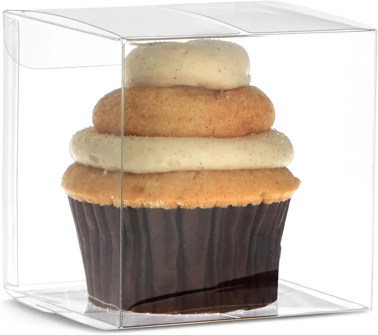 Clear Favor Boxes 50-Pack 3x3x3 in Transparent Plastic Square Dessert Containers for S'mores Packaging
Clear Favor Boxes 50-Pack 3x3x3 in Transparent Plastic Square Dessert Containers for S'mores Packaging