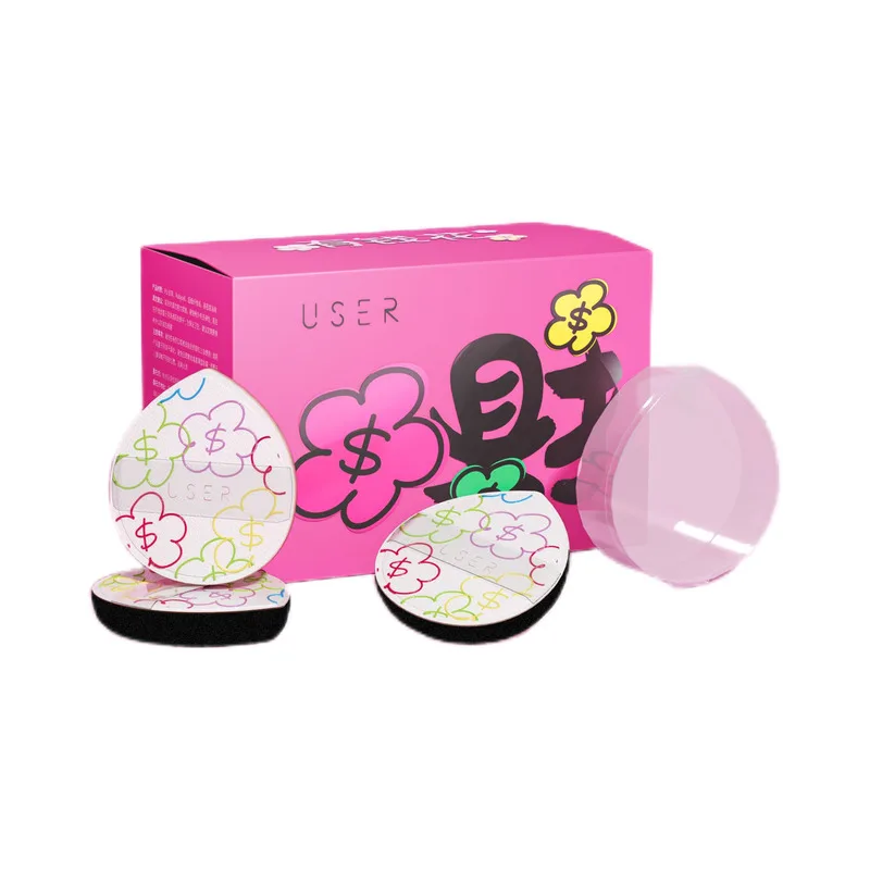 USER Youqianhua Powder Puff Set, Loose Powder Cushion, Setting Powder Puff, BB Cream Foundation, Dry And Wet Dual-purpose
USER Youqianhua Powder Puff Set, Loose Powder Cushion, Setting Powder Puff, BB Cream Foundation, Dry And Wet Dual-purpose