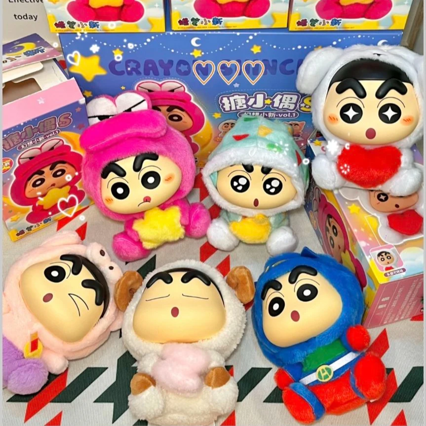Crayon Xiaoxin слепая коробка виниловая кукла серии 6 шт./кор. милая плюшевая игрушка модель аниме мультяшная фигурка детский подарок на день рождения загадочная коробка
Crayon Xiaoxin слепая коробка виниловая кукла серии 6 шт./кор. милая плюшевая игрушка модель аниме мультяшная фигурка детский подарок на день рождения загадочная коробка