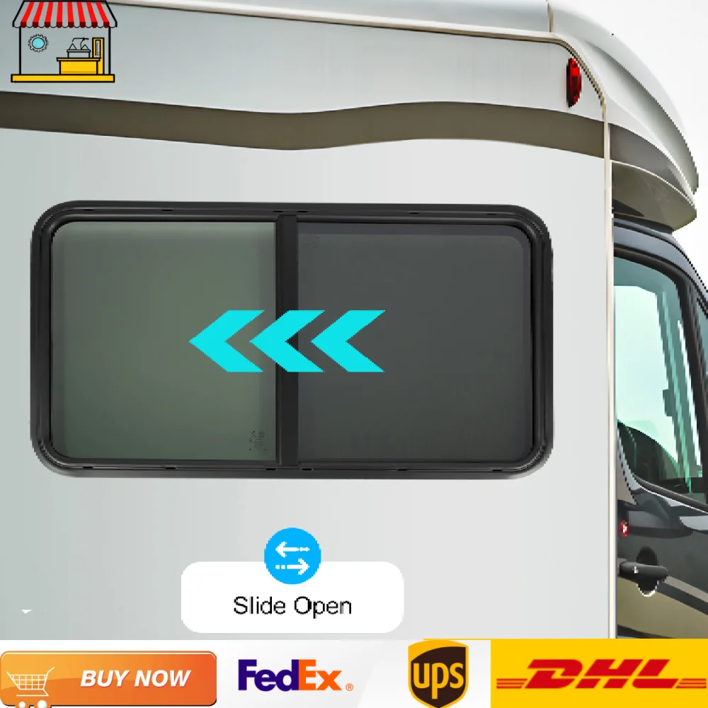 Sliding RV Window with Screen 42x12/42x22 inches Universal Aluminum Alloy Camper Window
Sliding RV Window with Screen 42x12/42x22 inches Universal Aluminum Alloy Camper Window