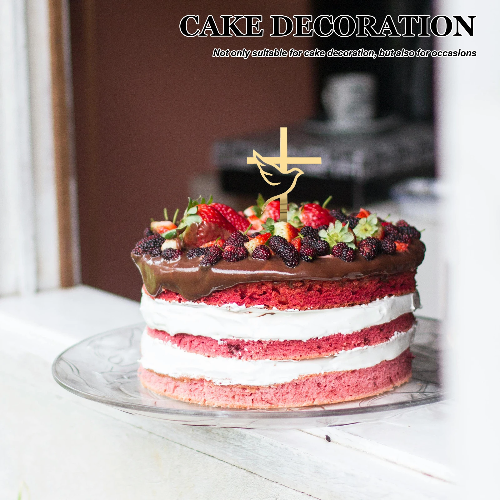 3Pcs Acrylic Cross Pigeon Cake Insert Birthday Baptism Party Decorations Wedding Dessert Toppers Creative Cake Decor
3Pcs Acrylic Cross Pigeon Cake Insert Birthday Baptism Party Decorations Wedding Dessert Toppers Creative Cake Decor