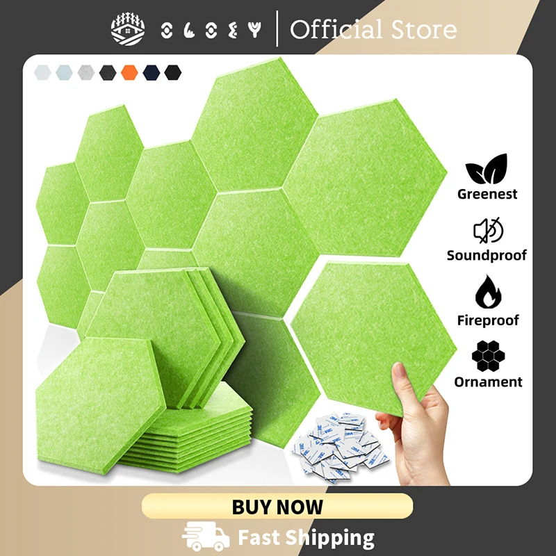 Sound Proof Wall Panels 12 Pcs Acoustic Panel Sound Absorbing Material Acoustic Treatment For Bedroom Studio Noise Insulation
Sound Proof Wall Panels 12 Pcs Acoustic Panel Sound Absorbing Material Acoustic Treatment For Bedroom Studio Noise Insulation