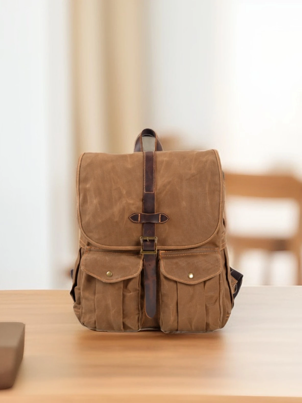 Retro American Workwear Backpack Outdoor Climbing Travel Bag Student Bookbag Computer Bag Camping Photography Fashion Backpack
Retro American Workwear Backpack Outdoor Climbing Travel Bag Student Bookbag Computer Bag Camping Photography Fashion Backpack