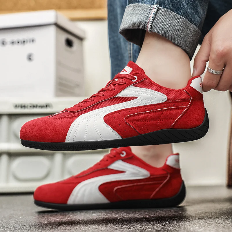 Designer Red Fashion Sneakers Men Breathable Comfortable Walking Shoes Man Flats Low Cut Unisex Running Shoes chaussure hommes
Designer Red Fashion Sneakers Men Breathable Comfortable Walking Shoes Man Flats Low Cut Unisex Running Shoes chaussure hommes