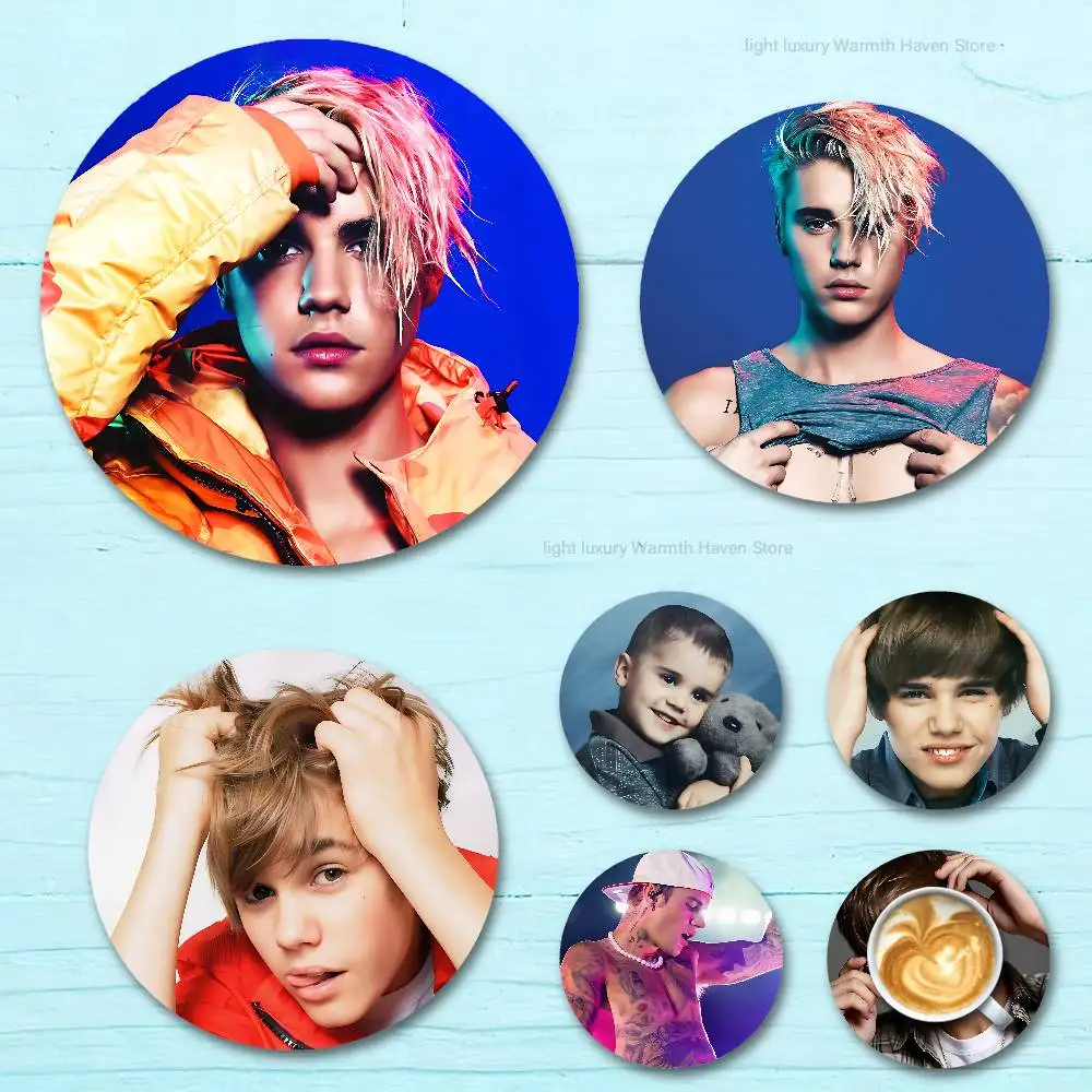 Singer J-Justin B-Bieber Round Wooden Coasters For Cute Design Suitable for Drinks Tea,Coffee Home Perfect Gift
Singer J-Justin B-Bieber Round Wooden Coasters For Cute Design Suitable for Drinks Tea,Coffee Home Perfect Gift