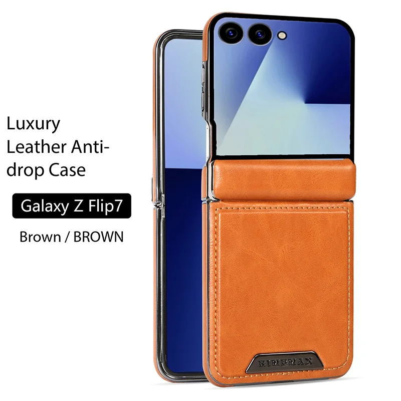 Luxury Business Magnetic Leather Phone Case for Samsung Z flip 7 6 5 Central Axis Protection Shockproof For Magsafe Slim Cover
Luxury Business Magnetic Leather Phone Case for Samsung Z flip 7 6 5 Central Axis Protection Shockproof For Magsafe Slim Cover