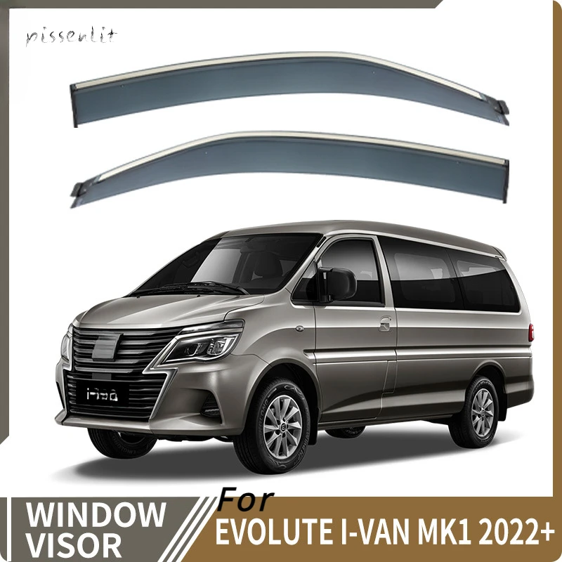 Козырек для стекла Evolute I-Van 2022-2024, защита от дождя, аксессуары, яркие полосы, дефлекторы, козырек от дождя
Козырек для стекла Evolute I-Van 2022-2024, защита от дождя, аксессуары, яркие полосы, дефлекторы, козырек от дождя