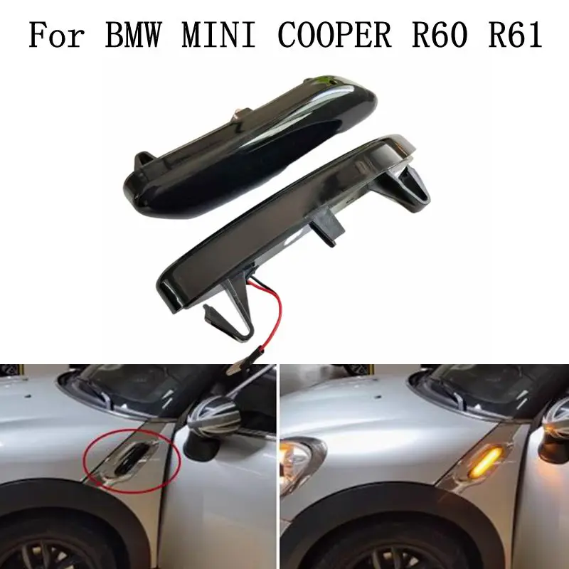 2pcs LED Dynamic Turn Signal Light For MINI R61 PACEMAN 2012 2013 2014 2015 2016 2017 R60 COUNTRYMAN 2010-2017
2pcs LED Dynamic Turn Signal Light For MINI R61 PACEMAN 2012 2013 2014 2015 2016 2017 R60 COUNTRYMAN 2010-2017