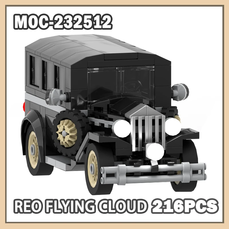 Classic Car Flying Cloud 216PCS MOC-232512 Building Block Model Brick Set Creative Gifts Urban Custom Series Sedan
Classic Car Flying Cloud 216PCS MOC-232512 Building Block Model Brick Set Creative Gifts Urban Custom Series Sedan