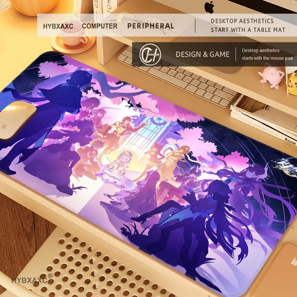 HYBXAXC Castorice Evernight Cyrene Mouse Pad Honkai Star Rail Large Mousepad Computer Keyboard XXL Anime Pc Accessories Desk Mat
HYBXAXC Castorice Evernight Cyrene Mouse Pad Honkai Star Rail Large Mousepad Computer Keyboard XXL Anime Pc Accessories Desk Mat