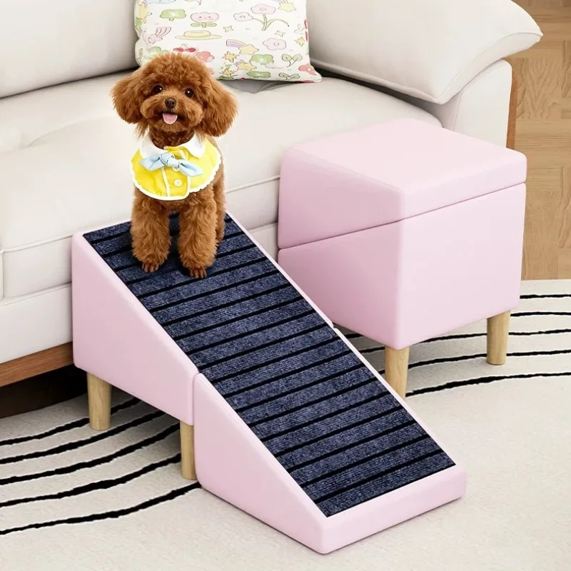 Dog Ramp for Human Chair Foldable Bed Steps for Small Breed Dogs Non-Slip Pet Stairs for Elderly Cats Space Saving Sofa Stools
Dog Ramp for Human Chair Foldable Bed Steps for Small Breed Dogs Non-Slip Pet Stairs for Elderly Cats Space Saving Sofa Stools