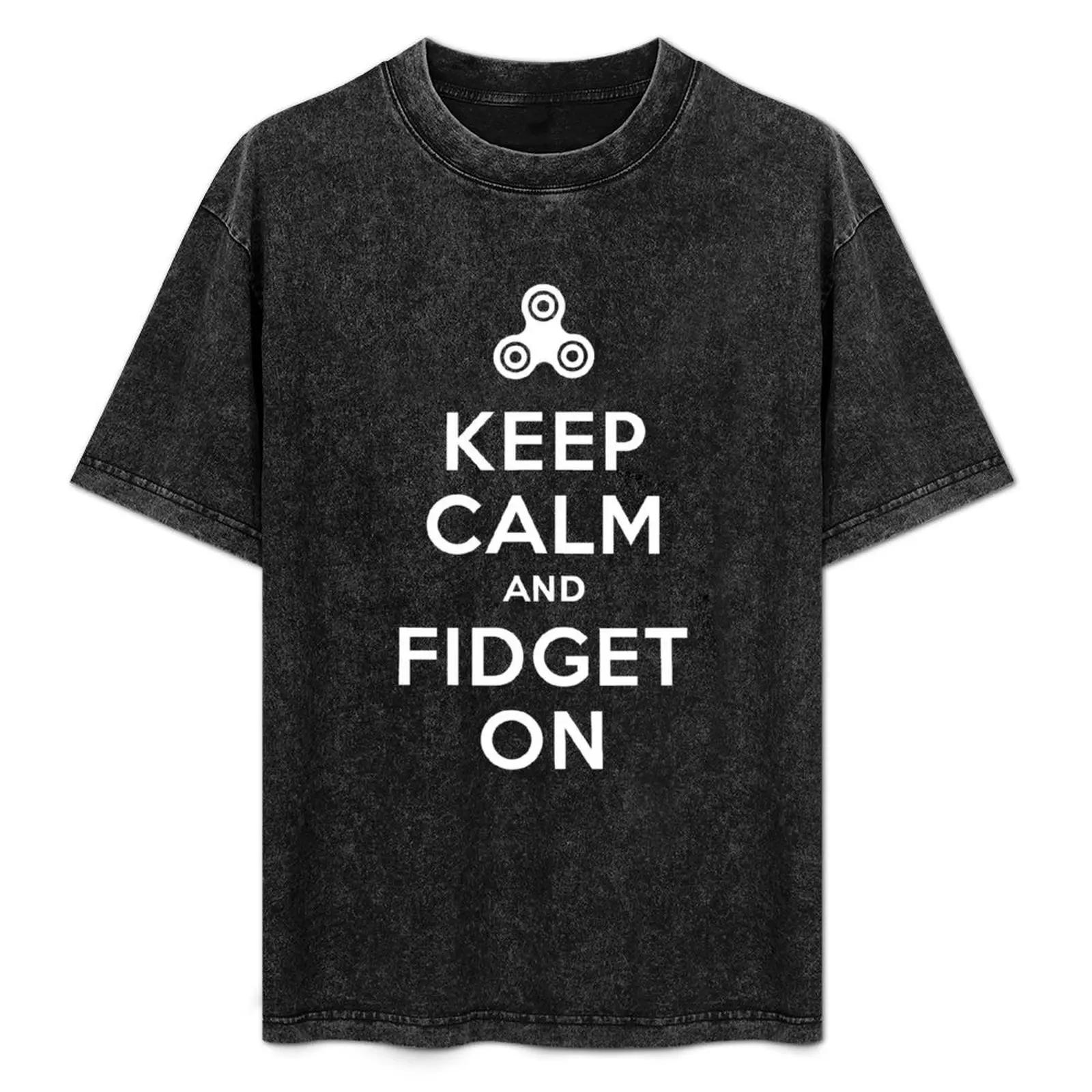 Keep calm and fidget on - Fidget Spinner T-Shirt anime t shirts man t shirt anime clothes rapper graphic tees Men's t shirts
Keep calm and fidget on - Fidget Spinner T-Shirt anime t shirts man t shirt anime clothes rapper graphic tees Men's t shirts