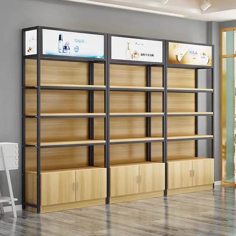 Custom. Shelf Display Shelf Multi-Layer Shelf Beauty Salon Product Display Cabinet Skin Care Cosmetics Display Cabinet with Ligh
Custom. Shelf Display Shelf Multi-Layer Shelf Beauty Salon Product Display Cabinet Skin Care Cosmetics Display Cabinet with Ligh