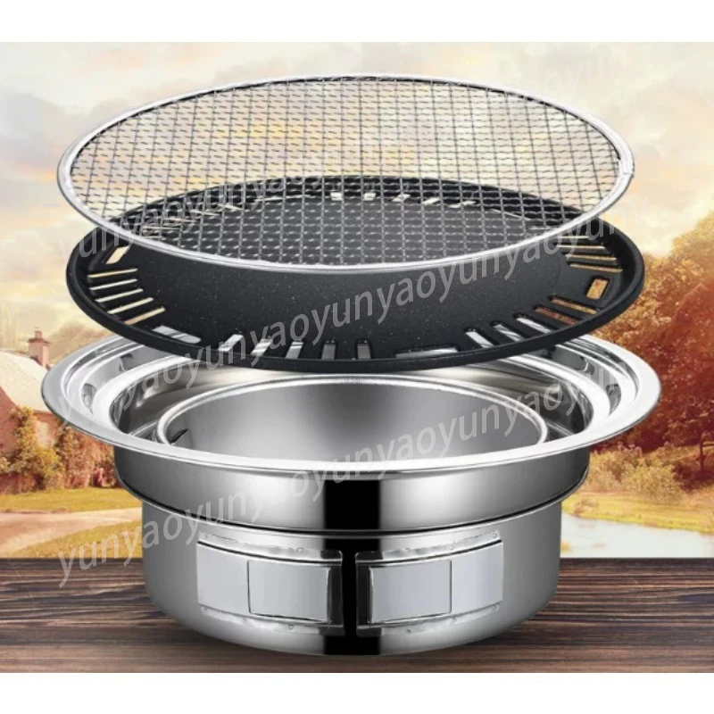 Non-Stick Charcoal Grill, Portable Korean BBQ Stove for Home Camping Outdoor Teapot Warmer Roaster
Non-Stick Charcoal Grill, Portable Korean BBQ Stove for Home Camping Outdoor Teapot Warmer Roaster
