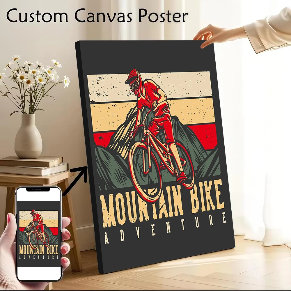 Mountain Bike Adventure Poster Customizable Printed Canvas Painting for Pictures Wall Art Modern Home Decoration Ornaments Room
Mountain Bike Adventure Poster Customizable Printed Canvas Painting for Pictures Wall Art Modern Home Decoration Ornaments Room
