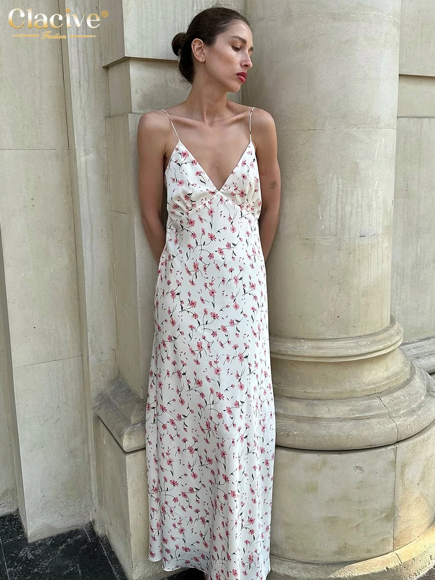 Clacive Sexy Slim Print Women's Dress 2026 Fashion Strap Sleeveless Ankle-Length Dresses Elegant Classic Female Dress Streetwear
Clacive Sexy Slim Print Women's Dress 2026 Fashion Strap Sleeveless Ankle-Length Dresses Elegant Classic Female Dress Streetwear